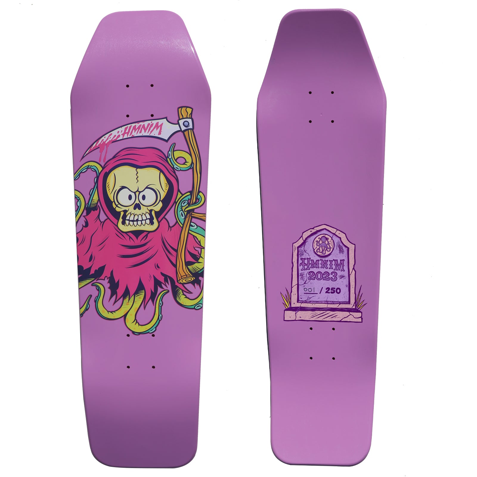 REAPER Skateboard Deck (PINK) – Hi My Name is Mark