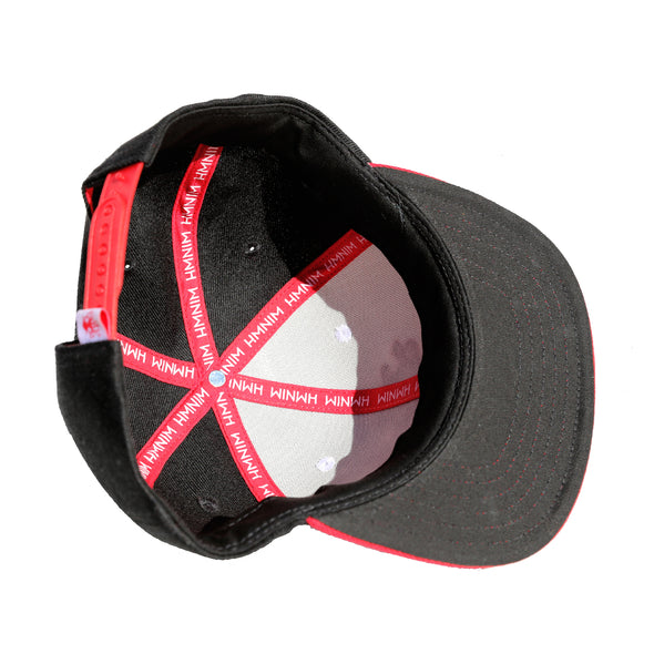 Octopus Black w/ Red - Snap Back