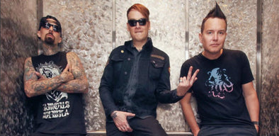 The blink-182 announcement party