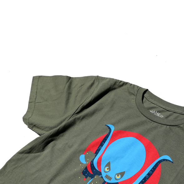 ATTACK Tee Military Green