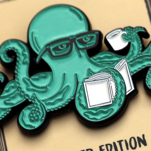 BOOKTOPUS Enamel Pin