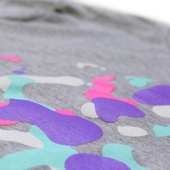 DROPLET Tee Heather Grey