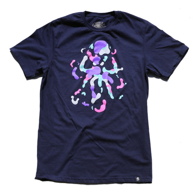 DROPLET Tee Navy