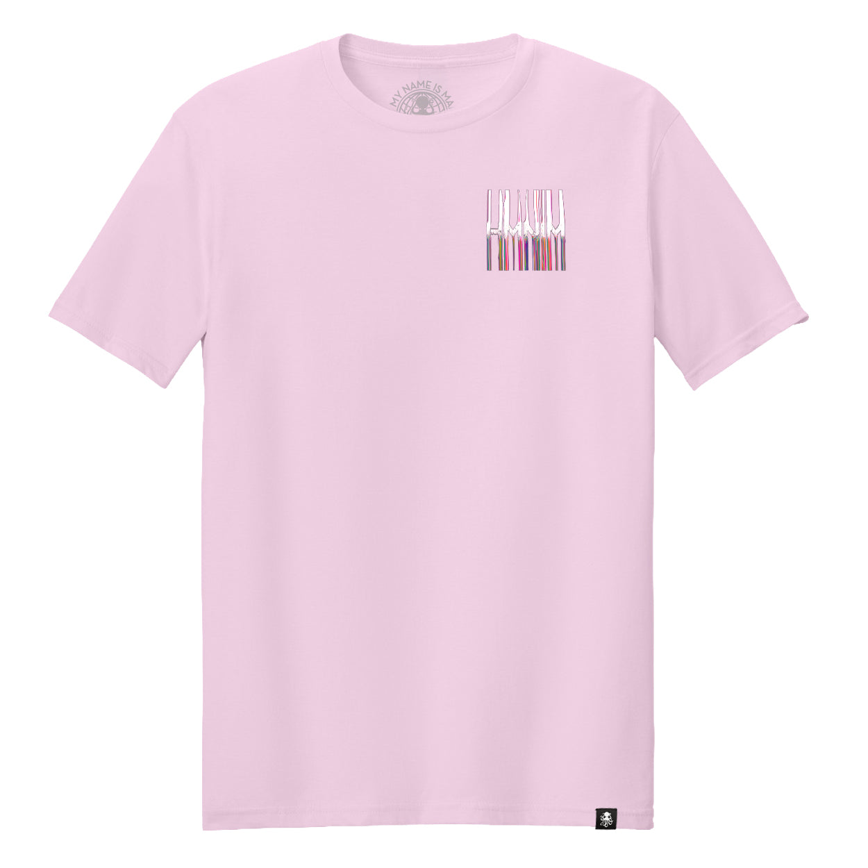 GLITCHY Tee Lt.Pink