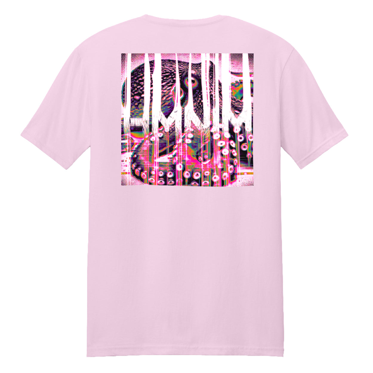 GLITCHY Tee Lt.Pink