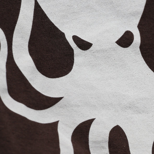 Octopus Tee Brown