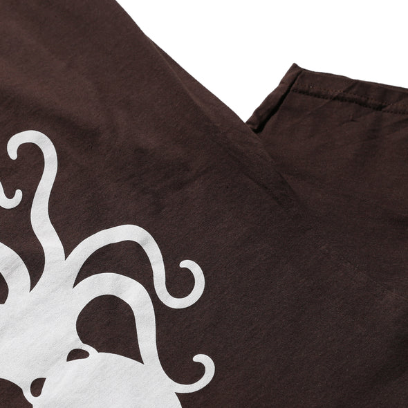 Octopus Tee Brown