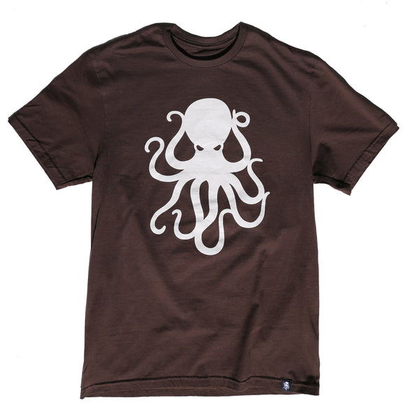 Octopus Tee Brown