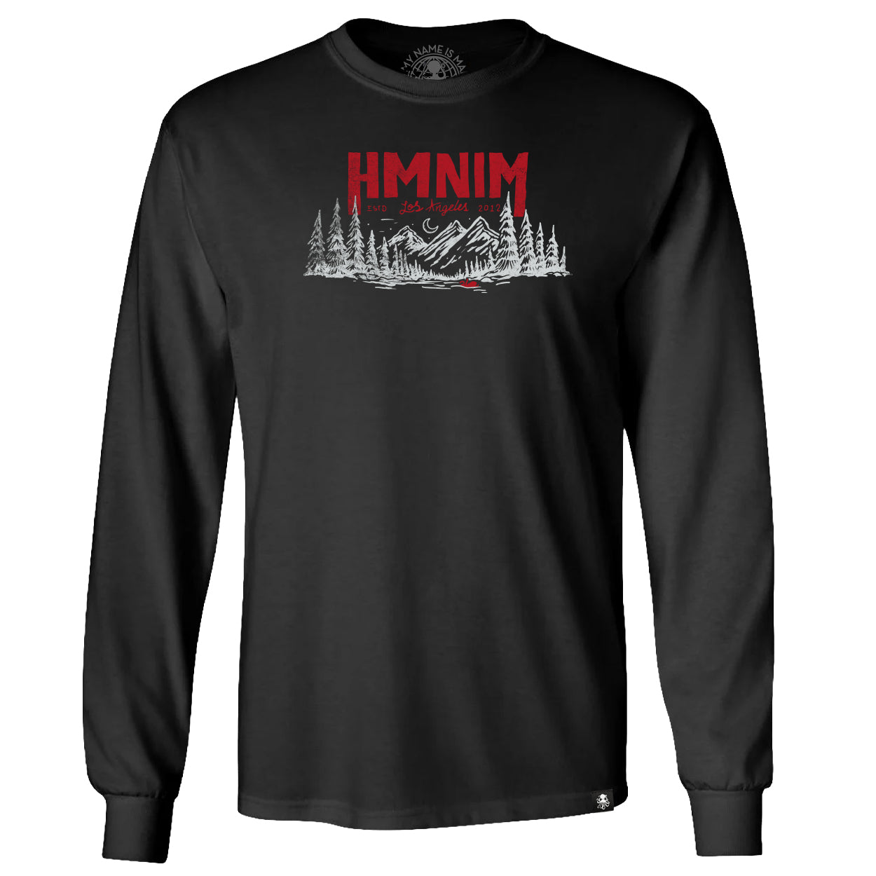 OUTDOORS Long Sleeve Tee Black