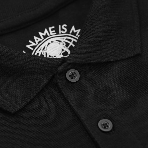 PIQUE POLO Black