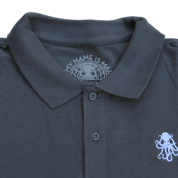 PIQUE POLO Charcoal