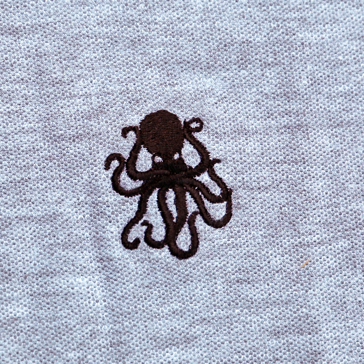 PIQUE POLO Heather Gray