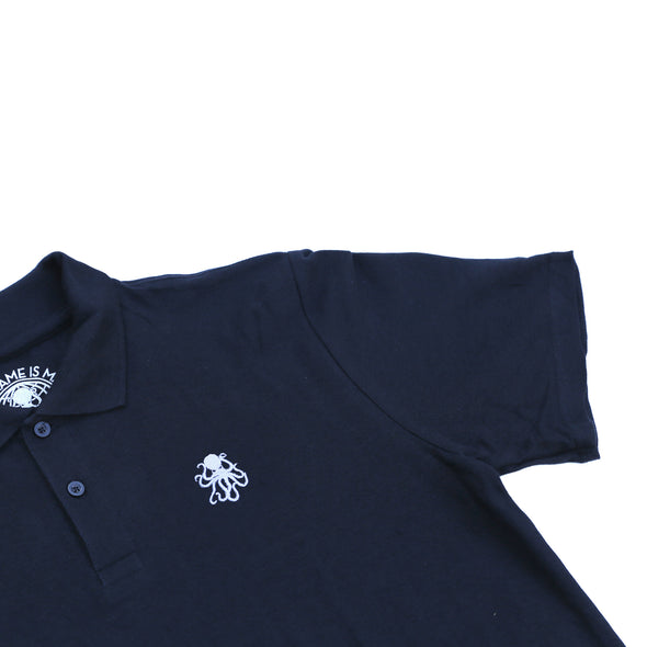 PIQUE POLO Navy