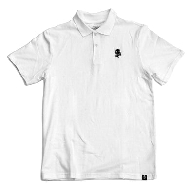 PIQUE POLO White