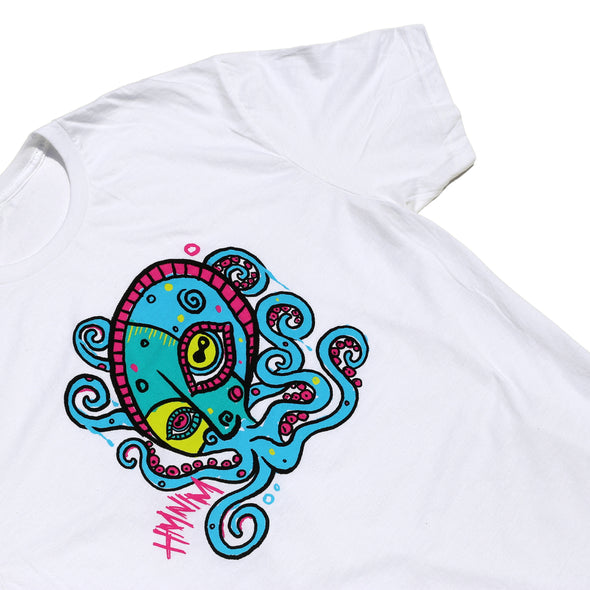 CUBIST Tee White