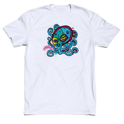 CUBIST Tee White