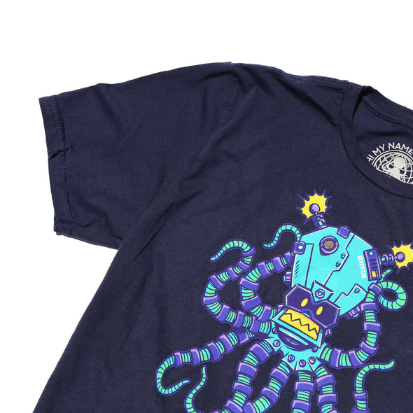 ROBOTO Tee Navy