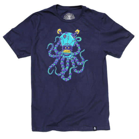 ROBOTO Tee Navy