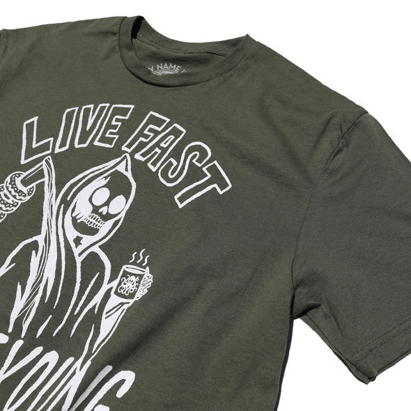 YOUNG Tee Military Green