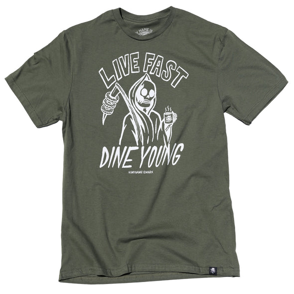 YOUNG Tee Military Green