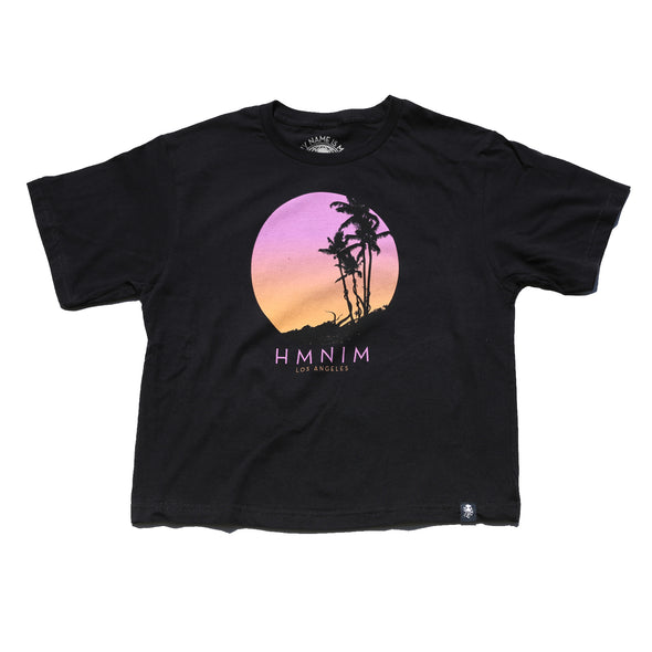 SUNSET Women's Tee BLACK