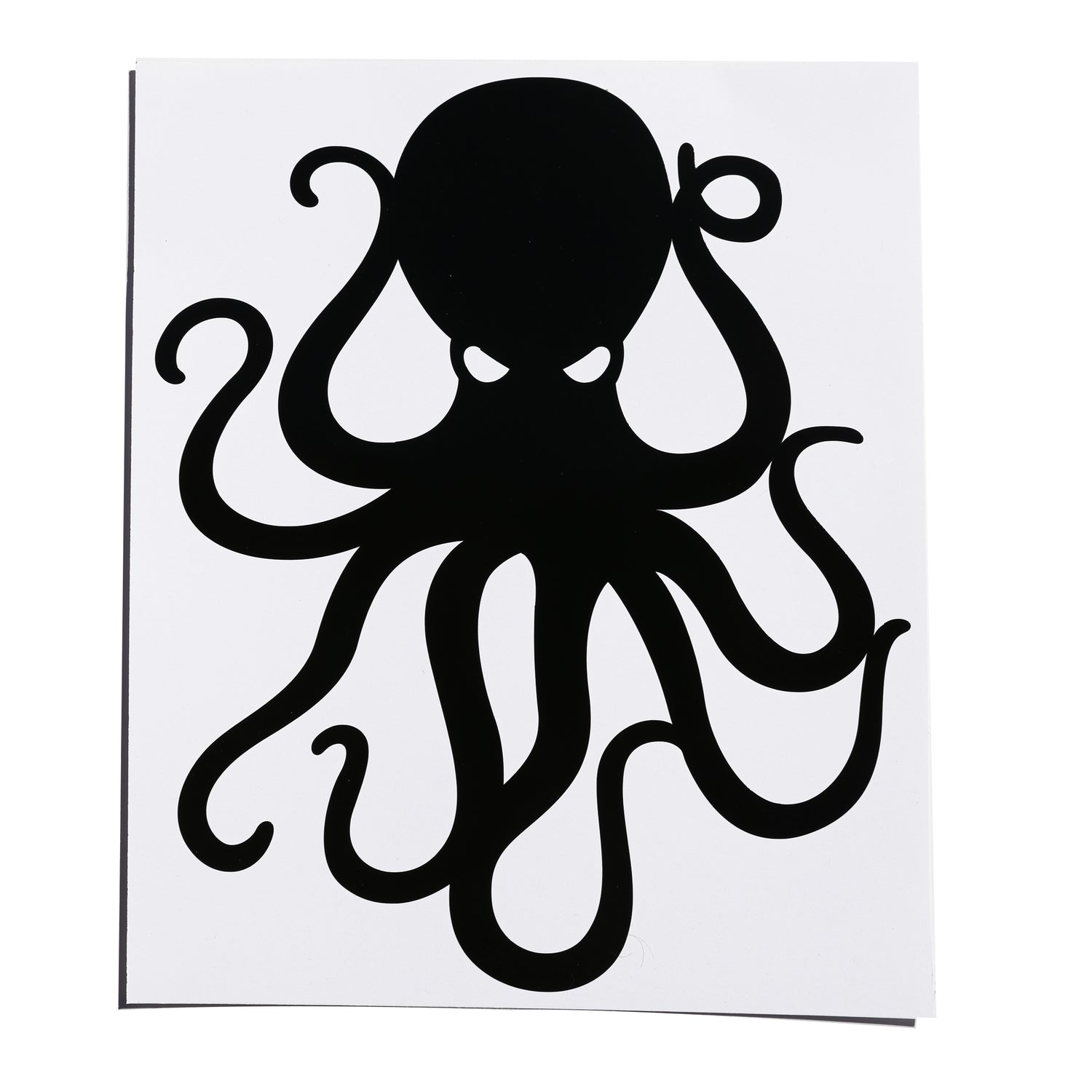 8" Vinyl Octopus Sticker