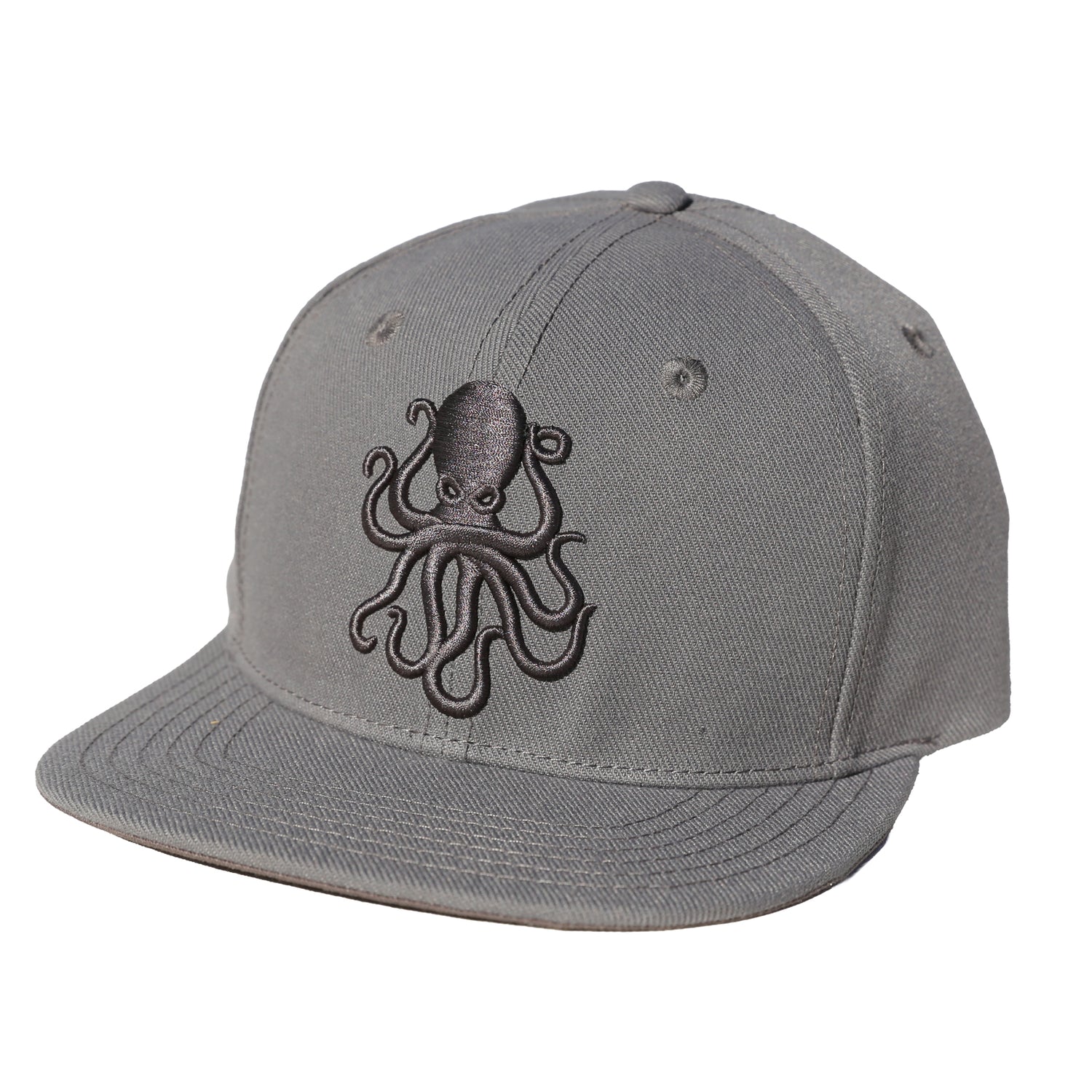 Octopus All Gray - Snap Back