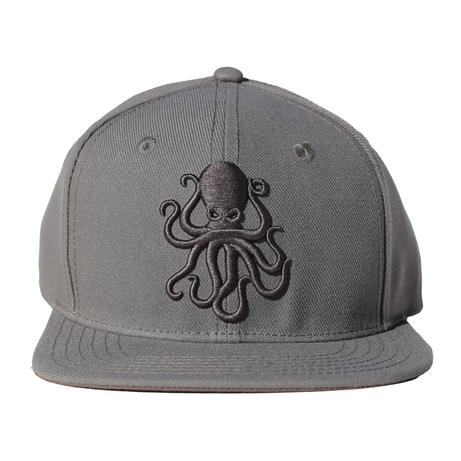 Octopus All Gray - Snap Back