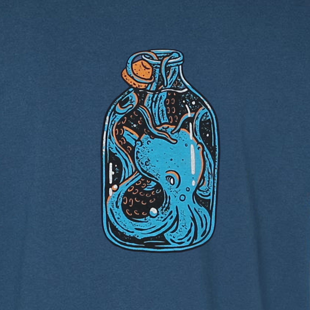 BOTTLE Women's Tee Sea Blue
