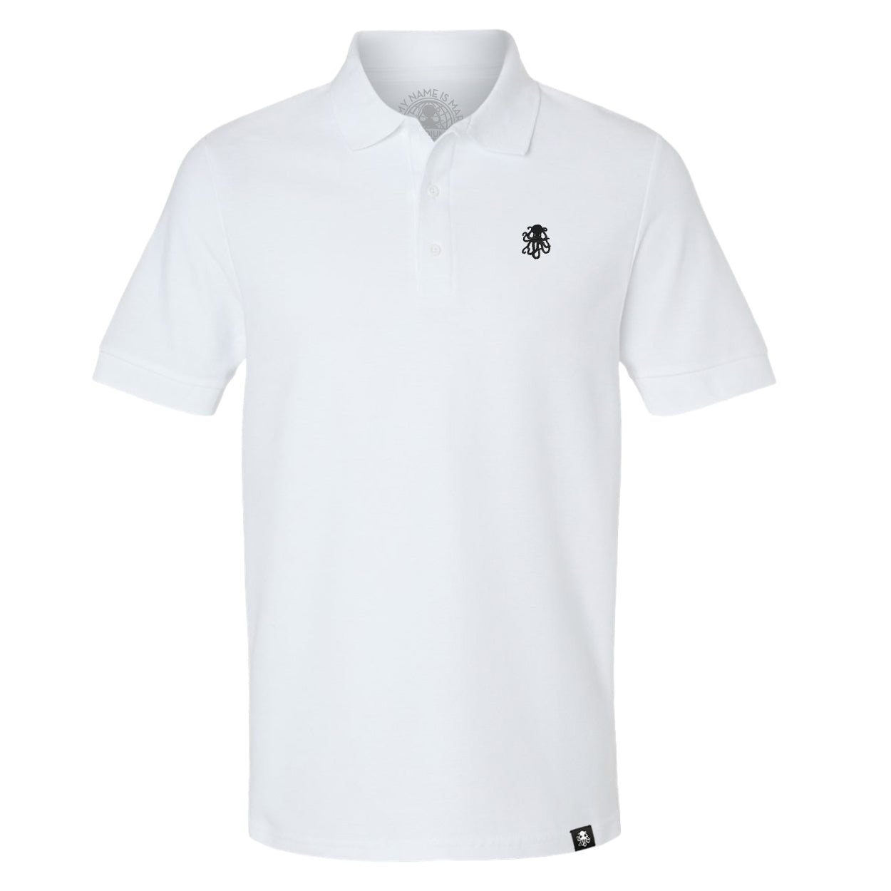 PIQUE POLO White