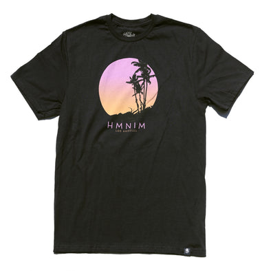 SUNSET Tee Black