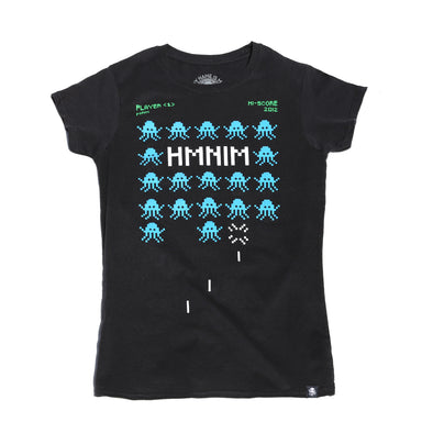 INVADER Women's Tee BLACK