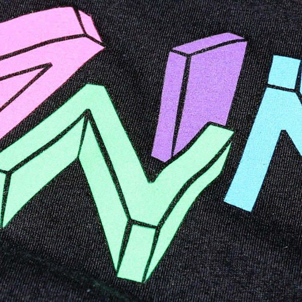 LETTERS Women's Tee BLACK
