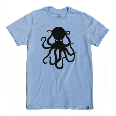 Octopus Tee Light Blue