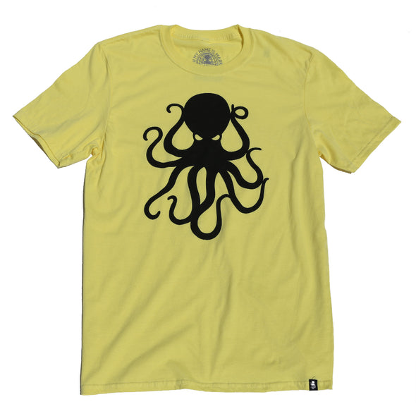Octopus Tee Cornsilk (Yellow)
