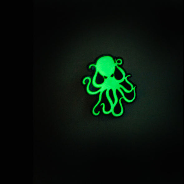 Octopus Enamel Pin - Glow