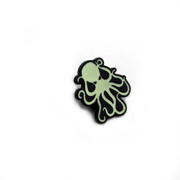 Octopus Enamel Pin - Glow