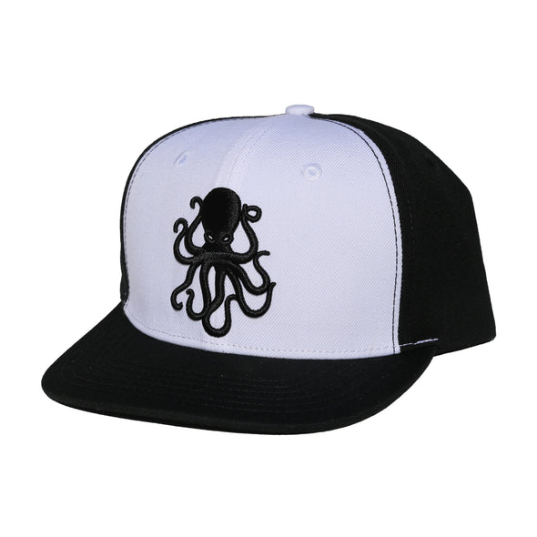 Octopus Black & White - Snap Back