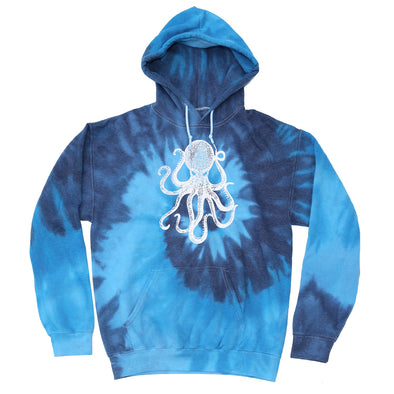 Blue Tide Pullover Fleece Blue