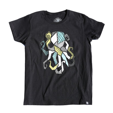 LINES Women's Tee BLACK