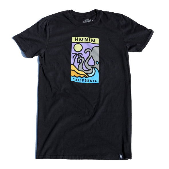 BEACH Tee Black
