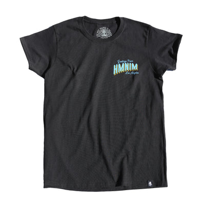 GREETINGS Women's Tee BLACK