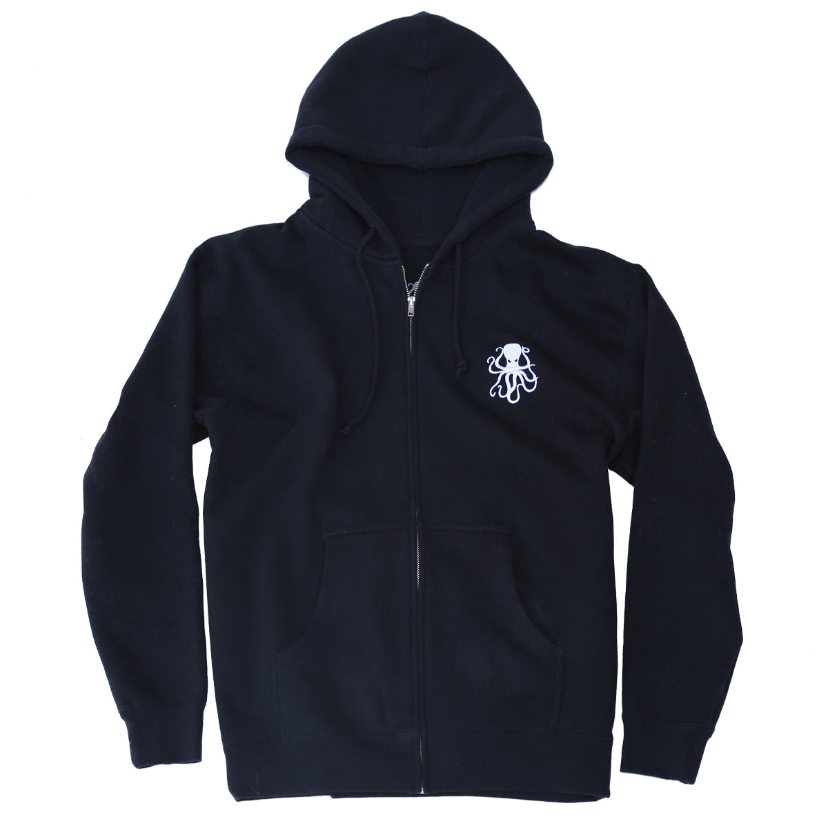 CLASSIC Octopus Zip UP Fleece BLACK