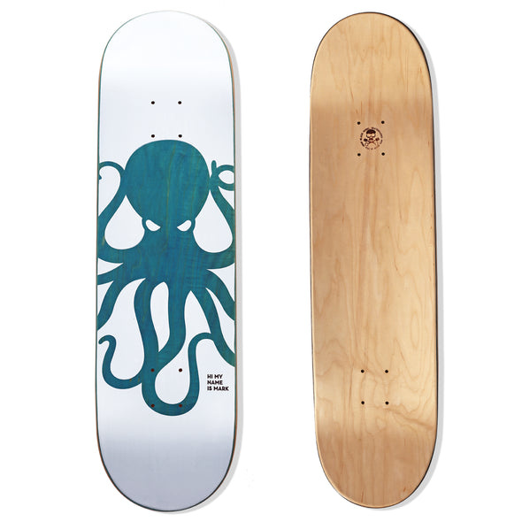 KNOCKOUT Octo Skateboard Deck (TEAL/BLUE)
