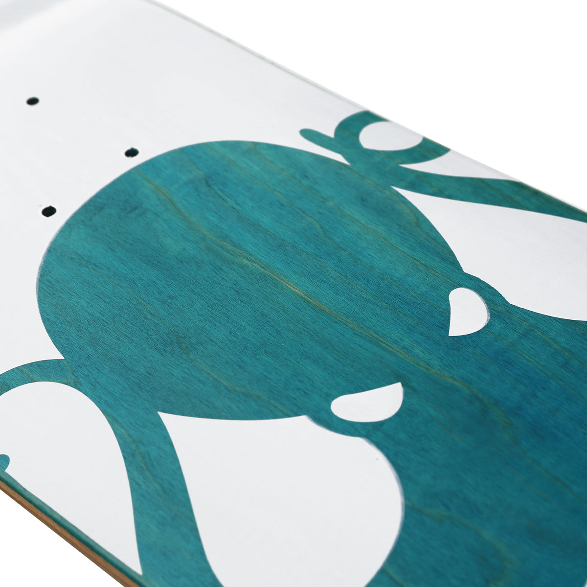 KNOCKOUT Octo Skateboard Deck (TEAL/BLUE)