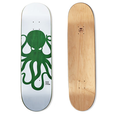 KNOCKOUT Octo Skateboard Deck (GREEN)