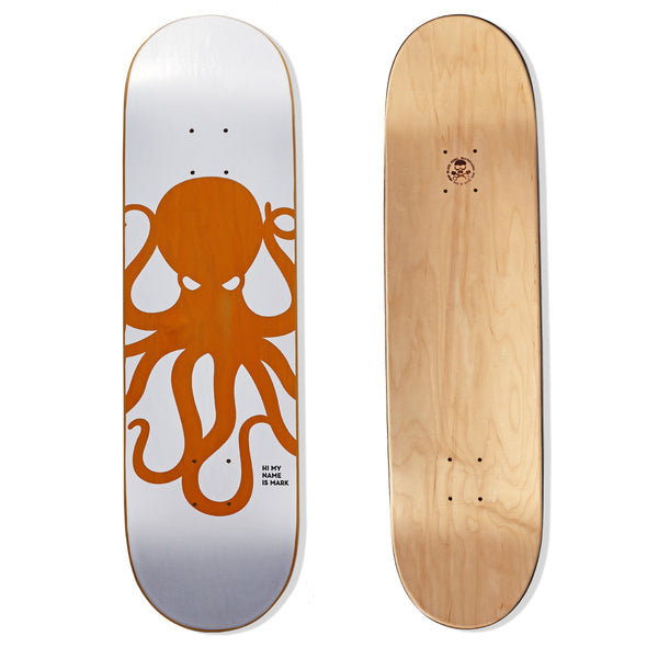 KNOCKOUT Octo Skateboard Deck (ORANGE)