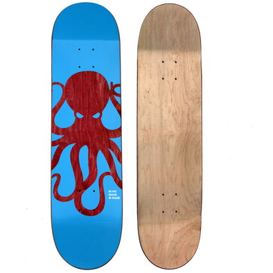 KNOCKOUT Octo Skateboard Deck (BLUE)