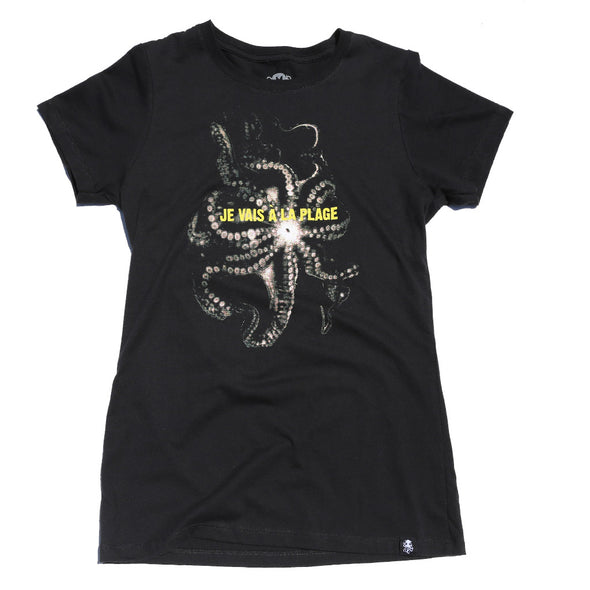 LA PLAGE Women's Tee BLACK
