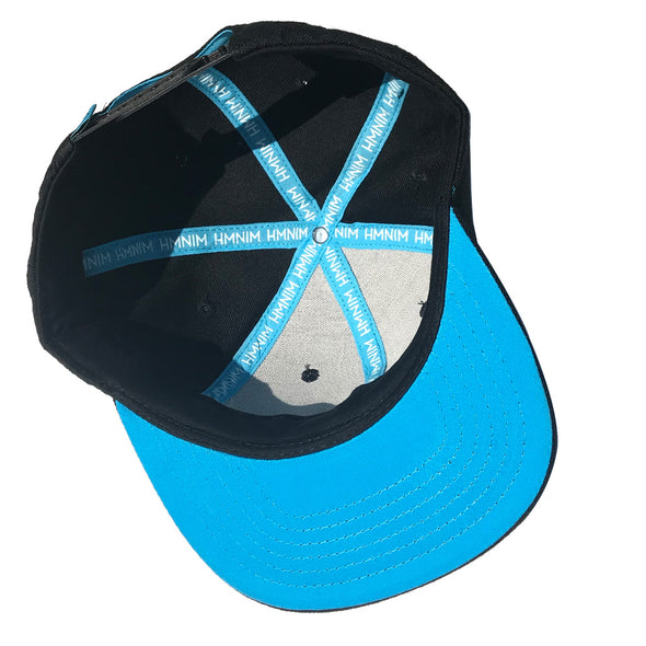 Octopus Black w/Blue - Snap Back